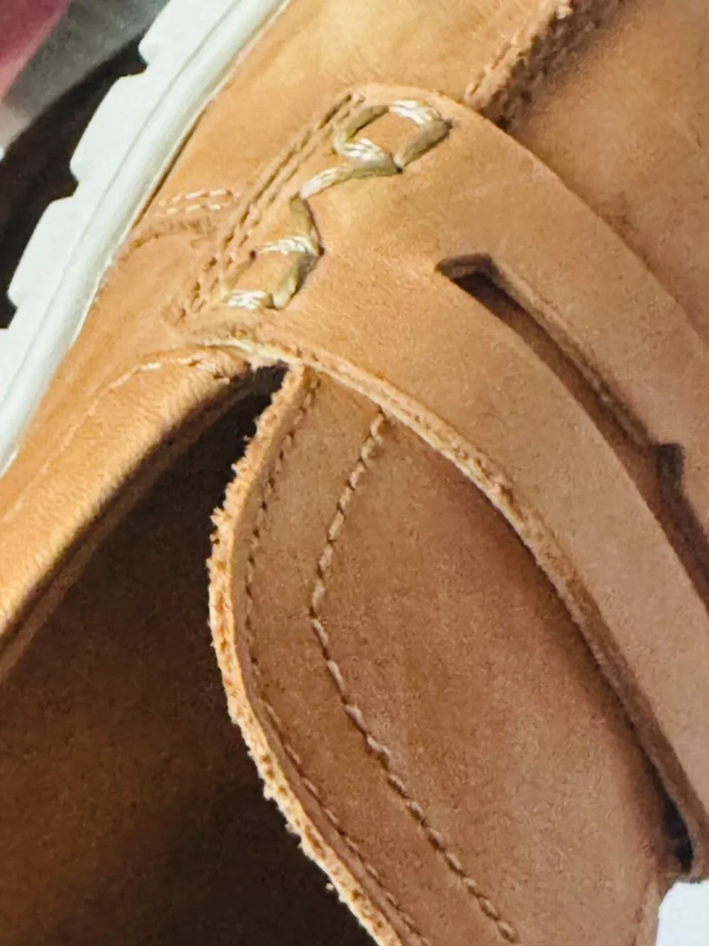 Vionic Uptown Penny Loafer 8.5 Women Leather Camel Slip on Orthotic Arch Support